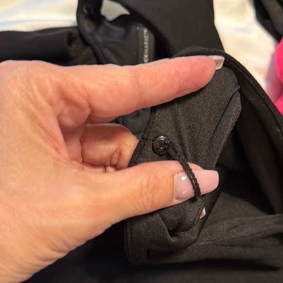 WHBM Black A-line Scoop Neck Dress - Picture 6 of 9